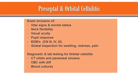 Preseptal And Orbital Cellulitis Youtube