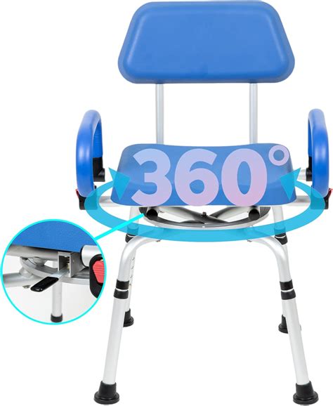 10 Best Swivel Shower Chairs for Elderly Seniors