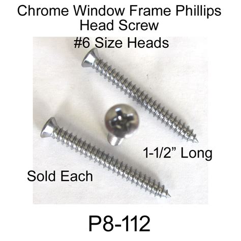 Long Window Frame Screw P Bob S Automobilia