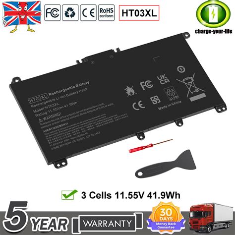 Ht Xl Battery For Hp Pavilion Ce Cf Cs Da L