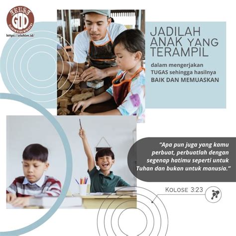 Jadilah Terampil” Elohim Ministry