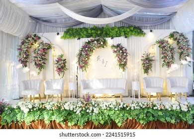 Wedding Stage White Background Stock Photo 2241515915 | Shutterstock