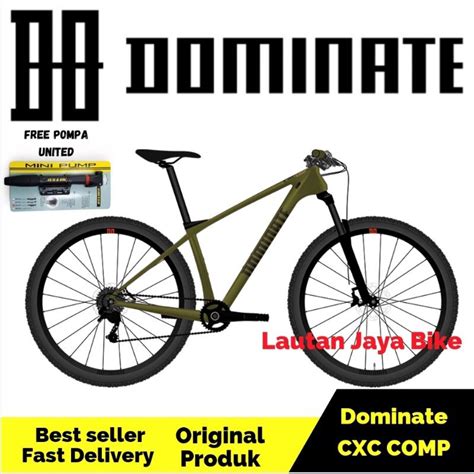 Jual Sepeda 29 Mtb Dominate Cxc Comp Frame Carbon Shopee Indonesia