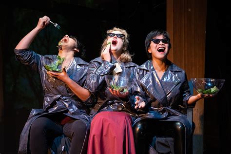 Shotgun Players ‘women Laughing Alone With Salad Tackles Gender Issues With Humor