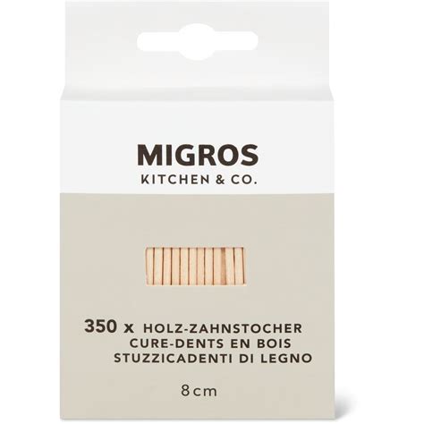 Migros Kitchen Co Holz Zahnstocher Cm Migros