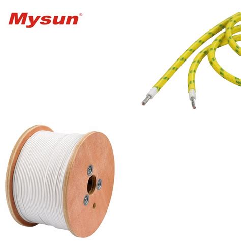 Ul Silicone Rubber Insulation And Fiberglass Braided Wire China