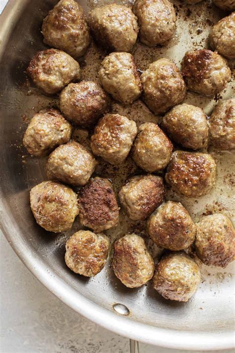 Easy Meatballs (No Chopping!) - Girl Gone Gourmet