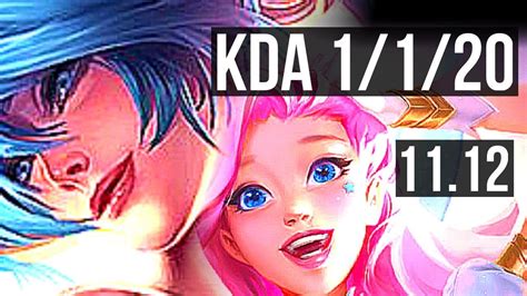 SONA Kai Sa Vs SERAPHINE Ezreal SUPPORT 1 1 20 1000 Games