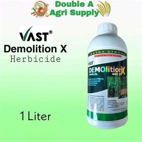 Demolition X Glyphosate Herbicide Weed Killer Liter Lazada Ph