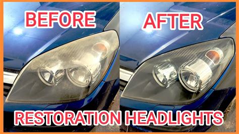 How To Restoration Headlights Headlight Polishing Youtube