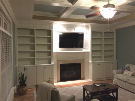 Custom Fireplace Built Ins — Woodmaster Custom Cabinets