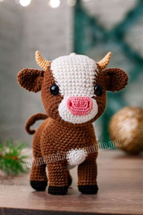 Amigurumi Torito Patr N Gratis In Crocheted Cow Pattern