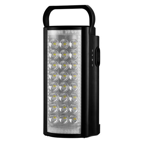 Switched Rechargeable Lantern Lumen Black Mikrotech