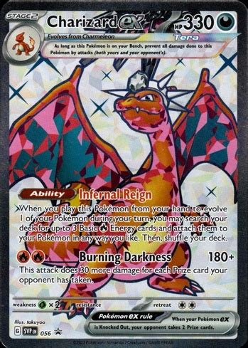 Charizard ex SVP 056 Dragon Shield Poké TCG Card Manager