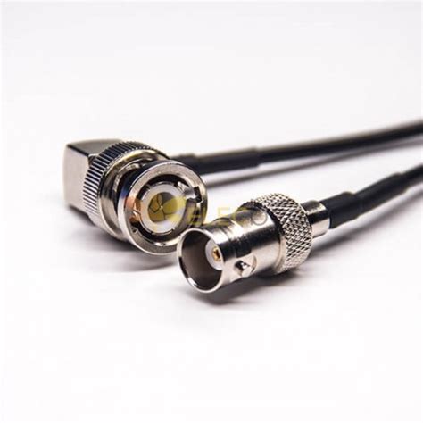 Piezas Bnc A Cable Coaxial En Ngulo Recto Macho A Grados Hembra