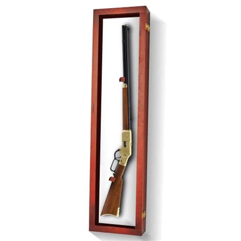 PENNZONI Gun Display Case - Lockable Rifle Display Case - Gun Cabinets ...