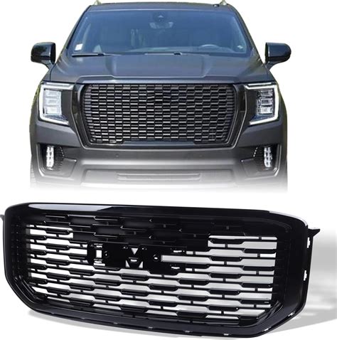 Amazon Gaofeiltf Chrome Grille Overlay Kit Fits Gmc Yukon Xl Sle