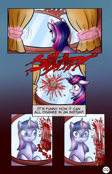 Artist Deyogee Blood Comic Crossed Crossed Equestria