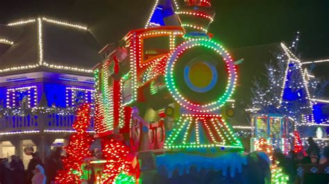 Winterfest Winter Wonderland Parade Full Show Kingsislandpr Youtube