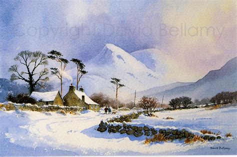 Davids Mountain Watercolours Bellamys Bivouac