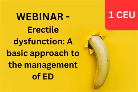 Erectile Dysfunction A Basic Approach To The Management Of Ed Login