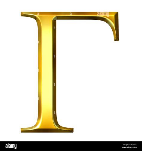 D Golden Greek Alphabet Hi Res Stock Photography And Images Alamy