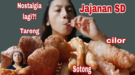 Mukbang Jajanan Sd Bernostalgia Youtube