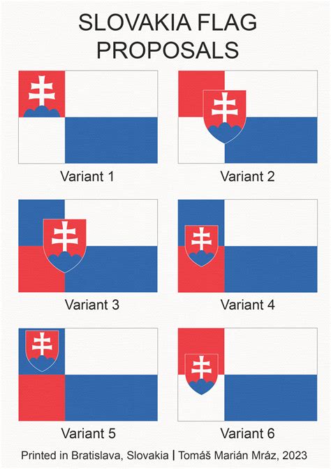 My Proposals For New Slovak Flag R Vexillology