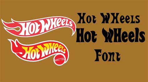 Hot Wheels Font Free Fonts Vault