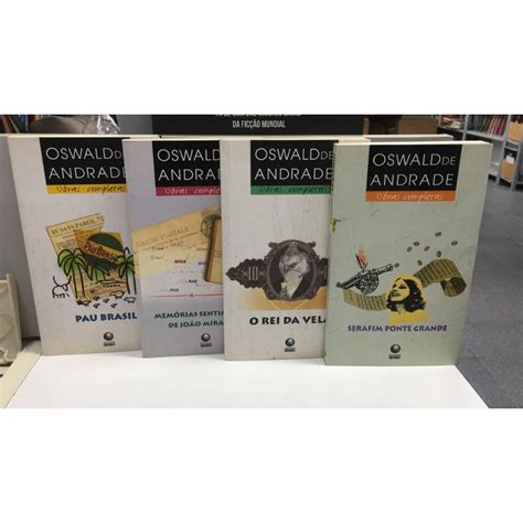 Livros De Oswald De Andrade - 7