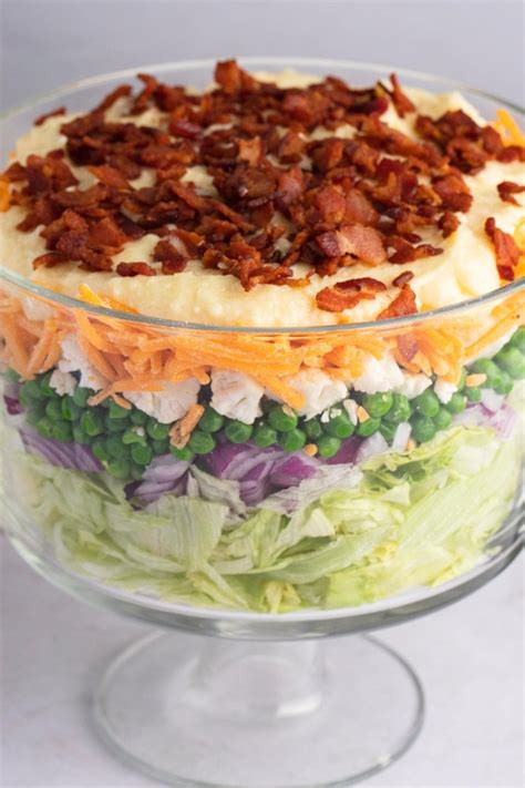 Seven-Layer Salad (Original Recipe) - Insanely Good