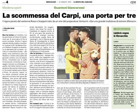 Carpi Fc Resto Del Carlino Stop Di Almeno Un Mese Per Hachim