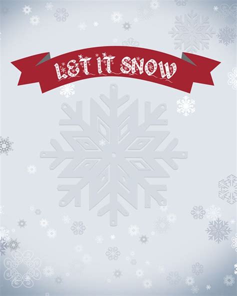 Let it Snow Printed Backdrop | Backdrop Express | Photo booth ...