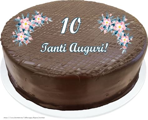 Cartoline Auguri 10 Anni