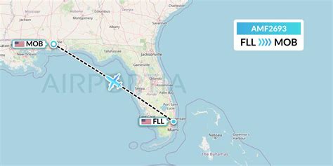 AMF2693 Flight Status Ameriflight: Fort Lauderdale to Mobile