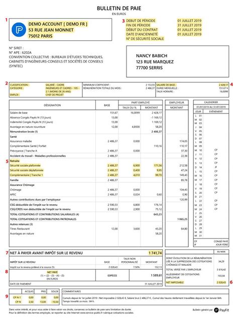 Comprendre Une Fiche De Paie Toutes Les Etapes Themelower