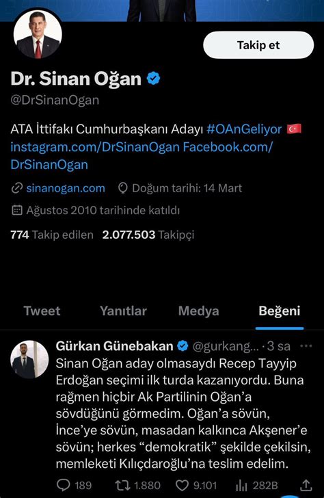 Mustafa Tar On Twitter Oyver De Chp Aday Na De Il Lkemizdeki Her