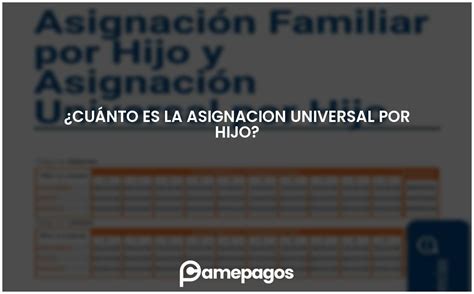 Cu Nto Es La Asignacion Universal Por Hijo Actualizado