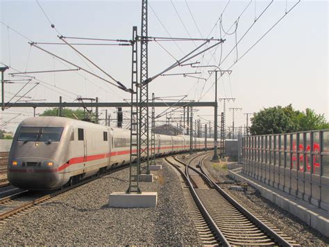 DB 401 052 6 Hanau Als Umgeleiteter ICE 279 Von Berlin Hbf Tief