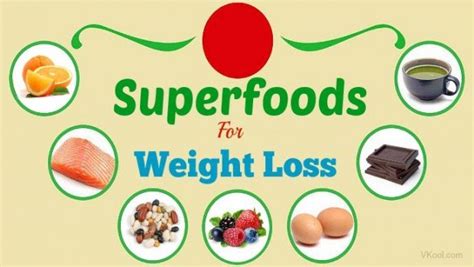 List of 10 best superfoods for weight loss