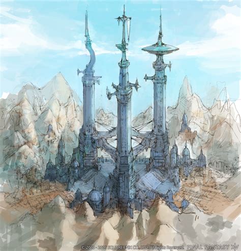 Final Fantasy Xiv Online Stormblood Promotional Art Mobygames