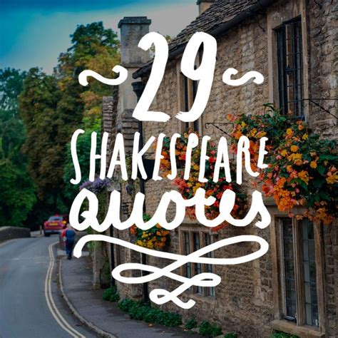 29 Wise and Inspiring Shakespeare Quotes - Bright Drops