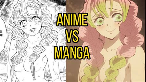 Mise à jour 73 imagen demon slayer manga vs anime fr thptnganamst edu vn