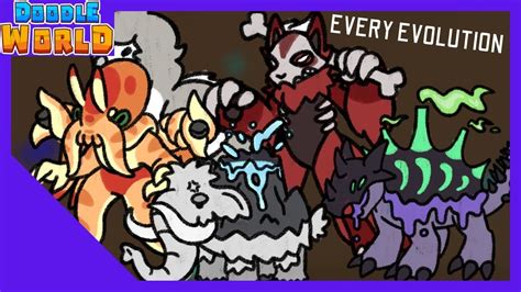 How To Evolve Every Runic Island Doodle Doodle World Youtube