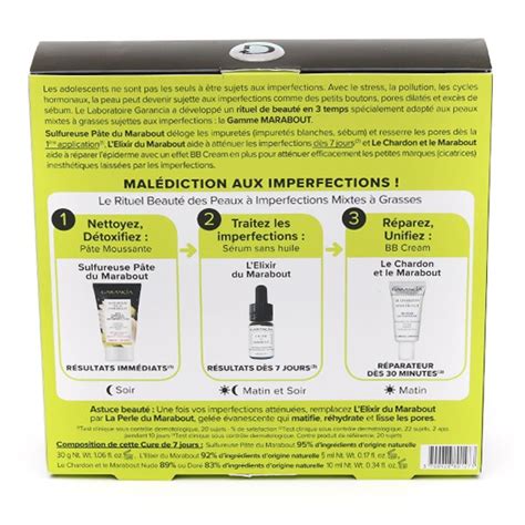 Garancia Cure Express Marabout 10 Jours Peaux Grasses Imperfections