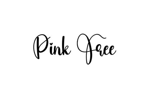 Pink Free Font - Free Font Download