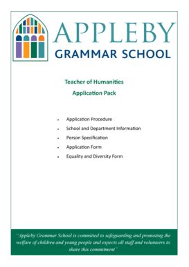 Fillable Online Tes Co Appleby Grammar School Tes Tes Co Fax Email