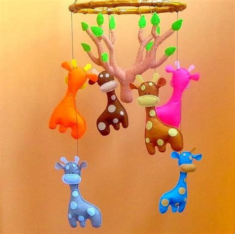 Giraffes Baby Mobile Baby Crib Mobile Baby Mobile Nursery Mobile Baby