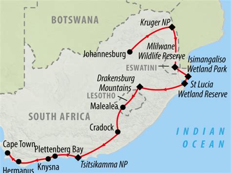 Johannesburg To Cape Town Day Tour On The Go Tours