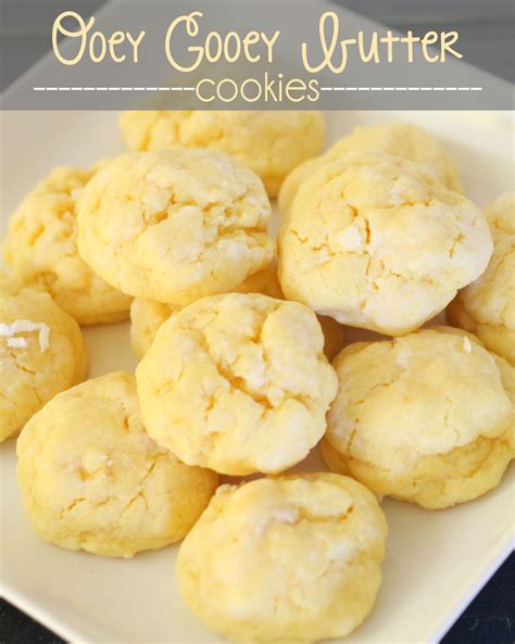 Gooey Butter Cookies Recipe Recipe Butter Cookies Recipe Food How Sweet Eats